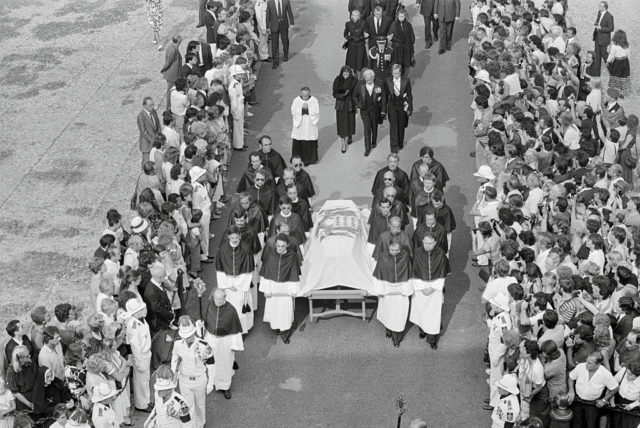 Funeral Of Grace Kelly
