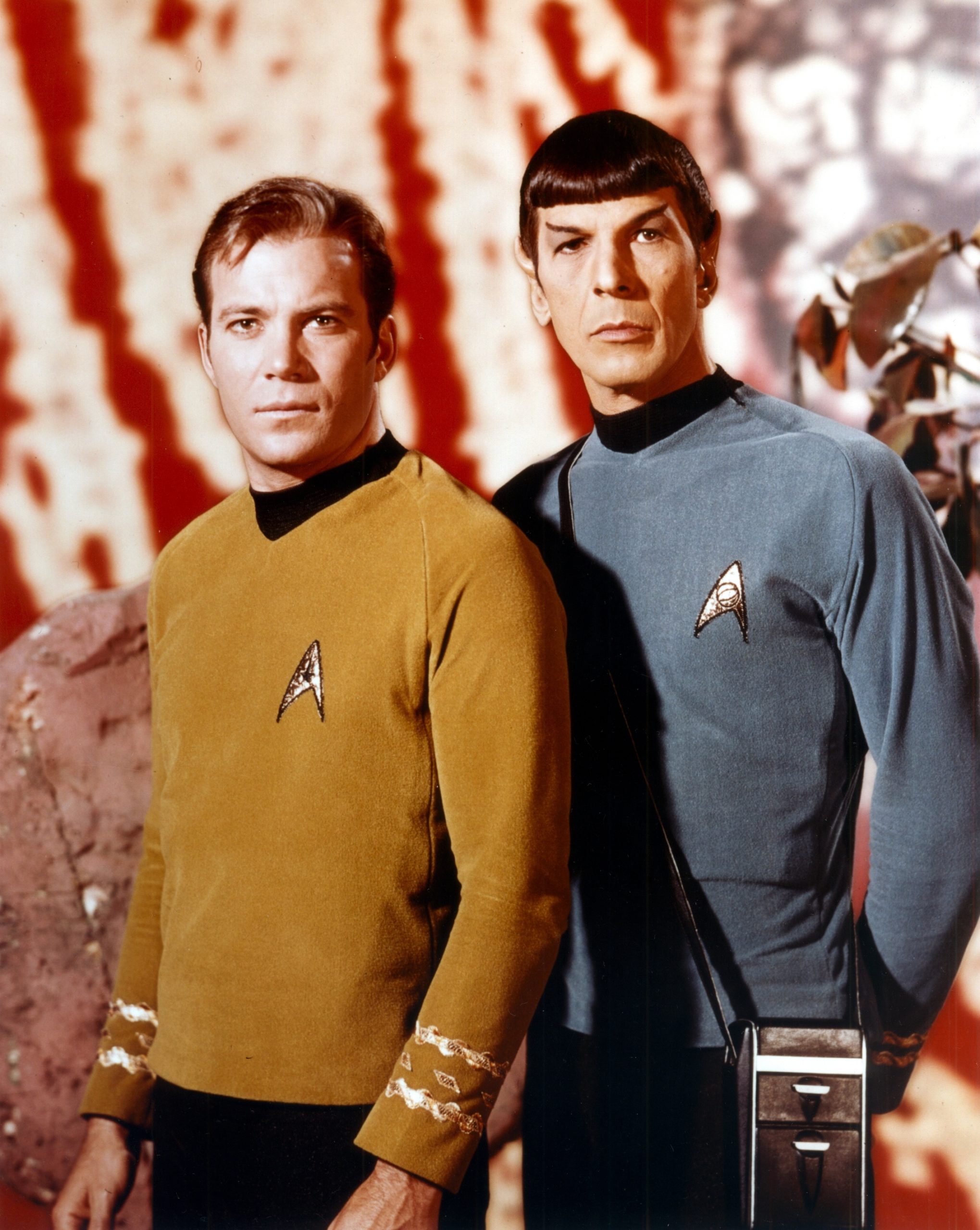 Kirk and <b>Spock</b>. 