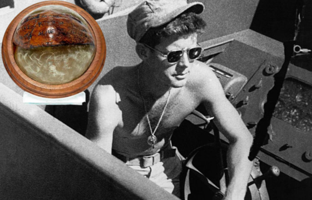 This Is Why JFK Kept a Coconut on His Oval Office Desk | The Vintage News