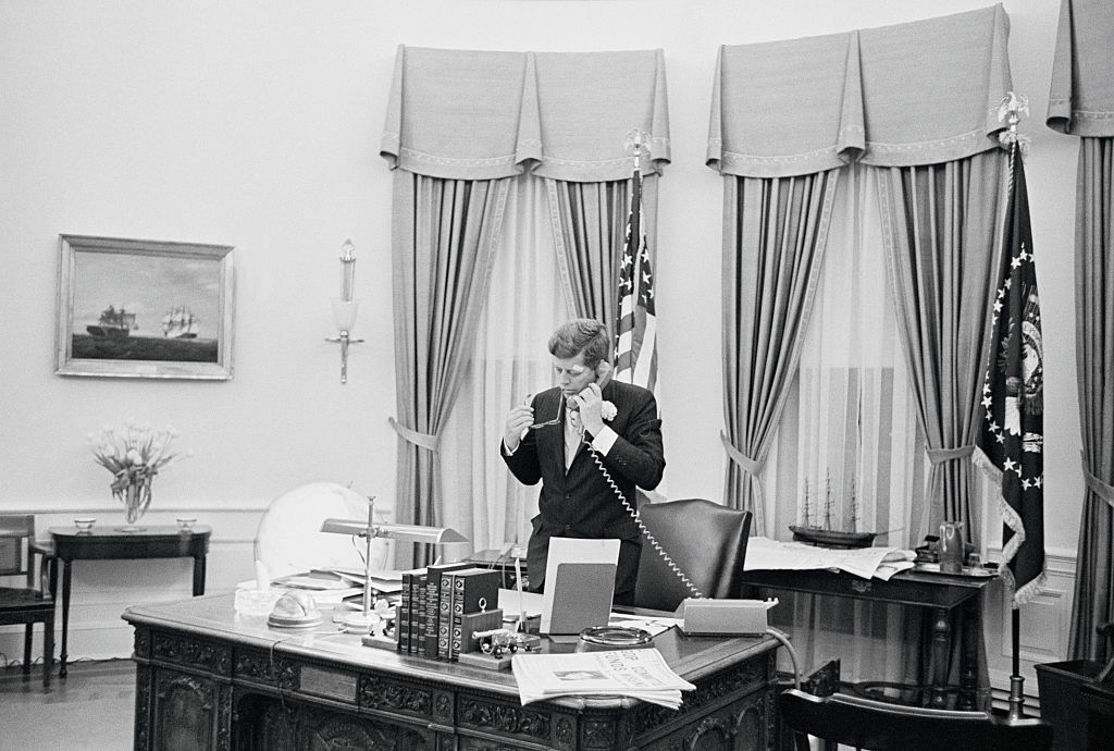 Here's Why JFK Kept A Coconut On His Oval Office Desk