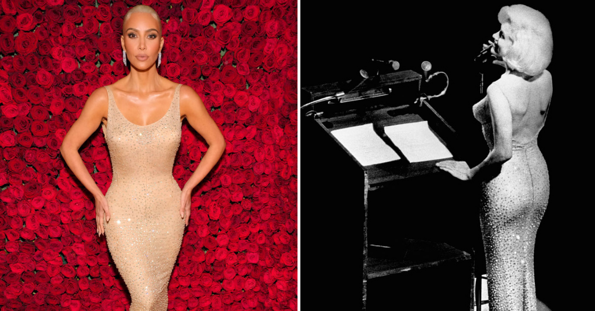 Kim Kardashian & Marilyn Monroe Dress: Famous Leverage Art For Brands –