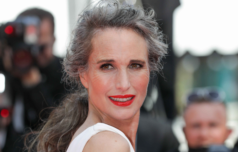 Andie MacDowell Reveals She Feels ‘More Powerful’ With Graying Hair ...