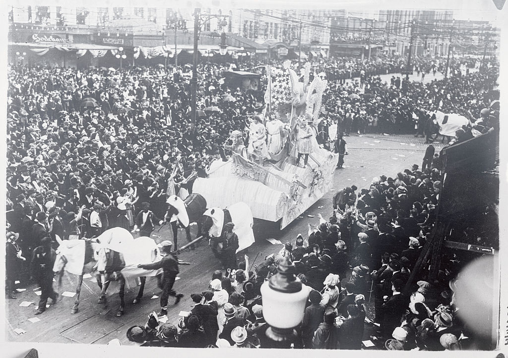 mardi gras footage