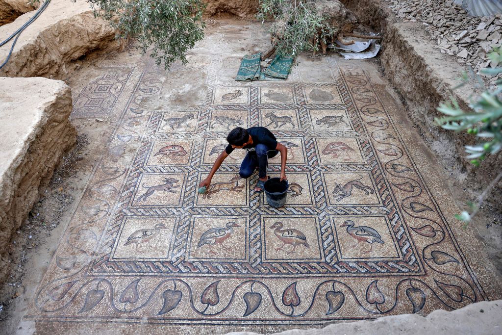 Byzantine-era mosaic discovery