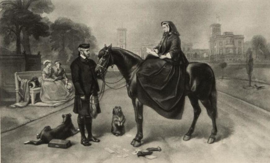 Queen Victoria Survived Eight Attempts Against Her Life The Vintage News   Portrait Of Queen Victoria And John Brown At Osborne House 4674627 79362 