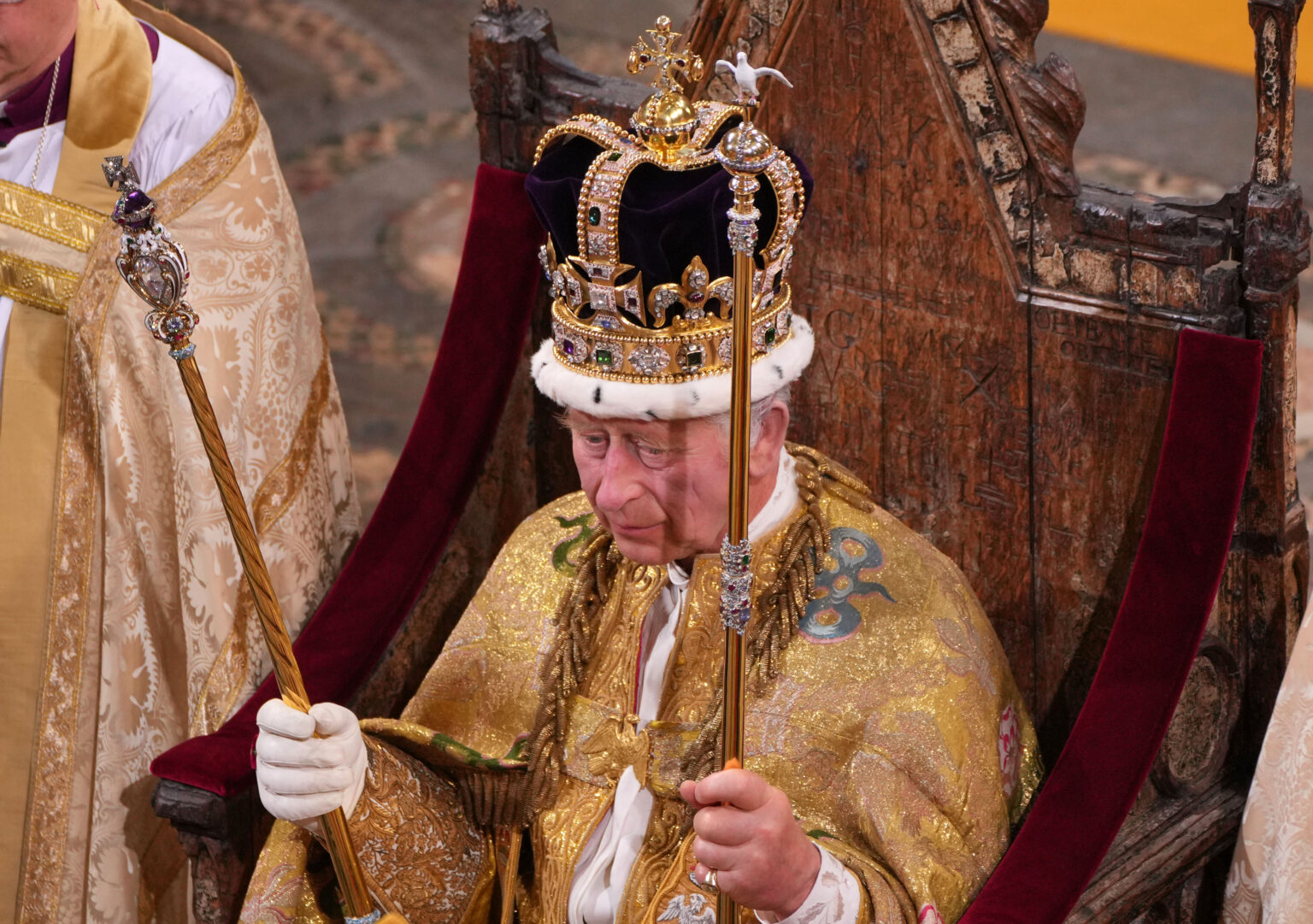 How the 'Stone of Destiny' in England's Coronation Chair Was Once