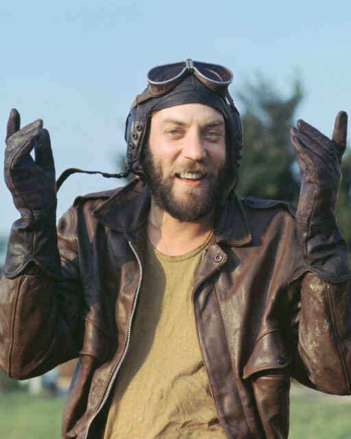 Donald Sutherlands as Sgt. Oddball in 'Kelly's Heroes'