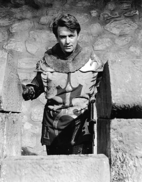 William Russell as Sir Lancelot du Lac in 'The Adventures of Sir Lancelot'