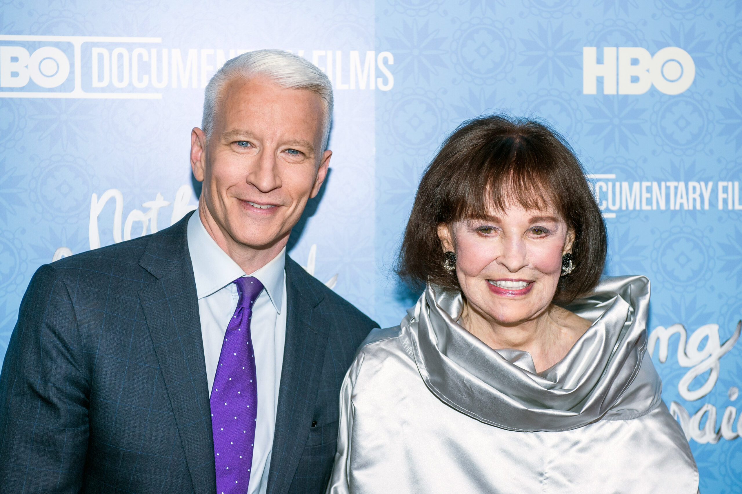 Anderson Cooper and Gloria Vanderbilt, 2016.  (Photo Credit: Roy Rochlin / FilmMagic / Getty Images)