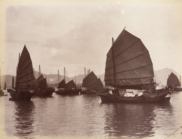 Image of a Chinese Junk. Cheng I Sao controlled up to 1200 of these boats. (Photo Credit: Lai Afong/ Wikimedia Commons)