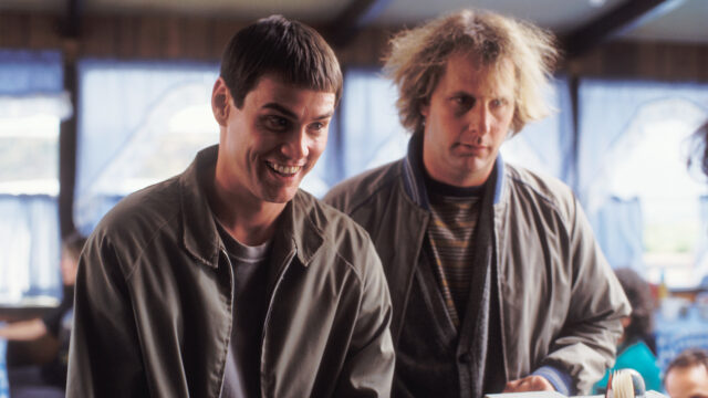 Jim Carrey and Jeff Daniels in 'Dumb and Dumber'