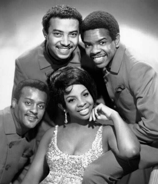 Portrait of Gladys Knight & the Pips.