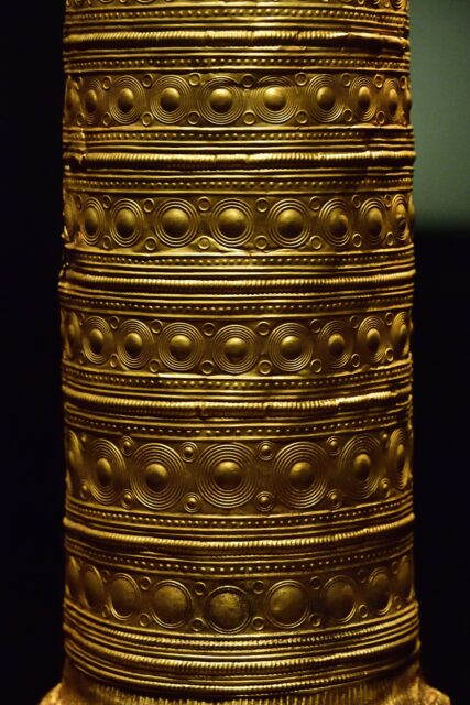 The conical part of the Berlin Gold Hat.