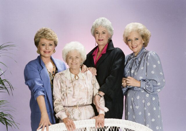 The cast of the 'Golden Girls'