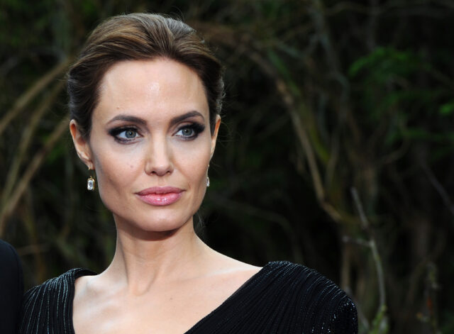 Headshot of Angelina Jolie.