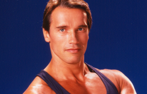 Headshot of Arnold Schwarzenegger.