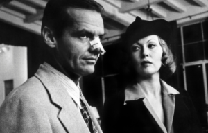 Jack Nicholson and Faye Dunaway.