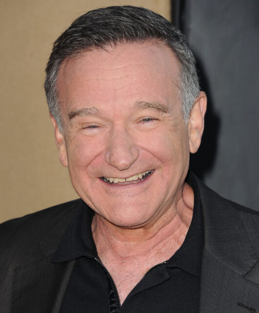 Headshot of Robin Williams.