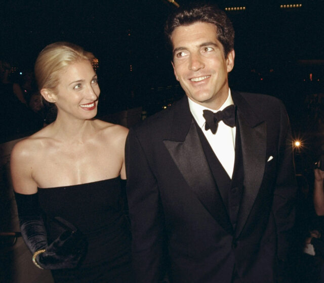 John F. Kennedy Jr. and Carolyn Bessette.