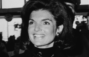 Headshot of Jackie Kennedy.