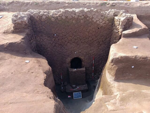 Exterior of the Tomb of Cerberus