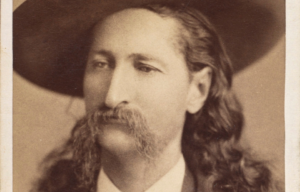 Headshot of Wild Bill Hickok.