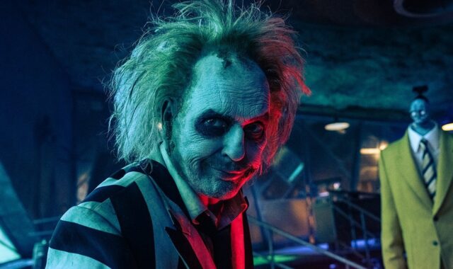 Michael Keaton as Beetlejuice in 'Beetlejuice Beetlejuice'