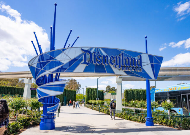 Entrance to the Disneyland Resort