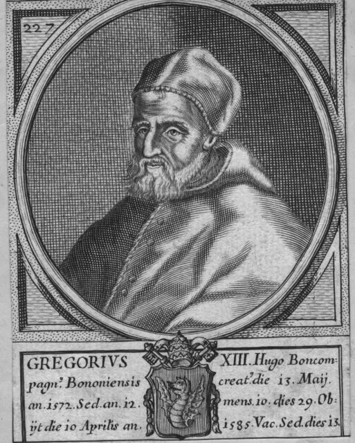 Illustration of Pope Gregory XIII.