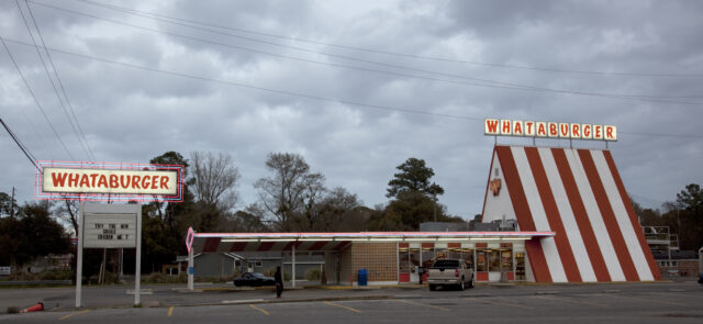 A Whataburger restaurant.