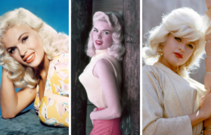 Three portraits of Jayne Mansfield