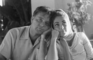 Portrait of Richard Burton and Elizabeth Taylor