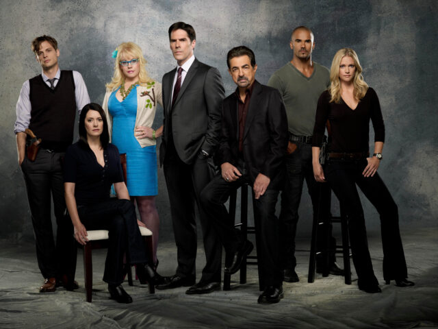 The cast of 'Criminal Minds' in a promo shoot.