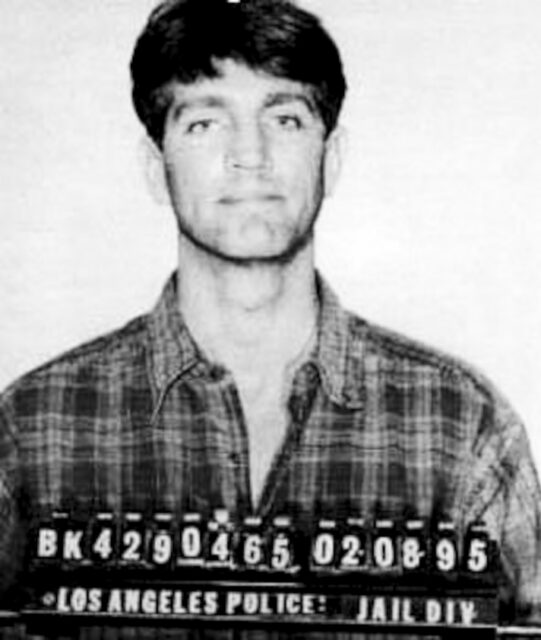 Eric Roberts' mugshot