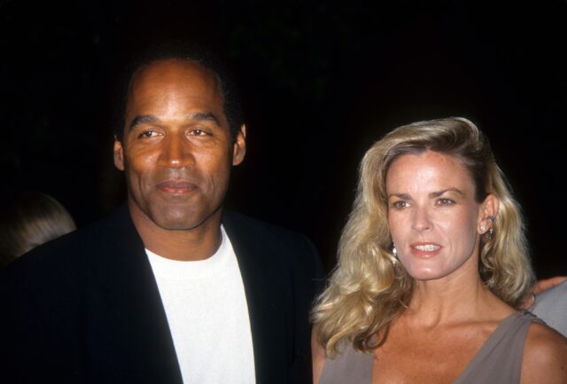 Headshot of O.J. Simpson and Nicole Simpson.