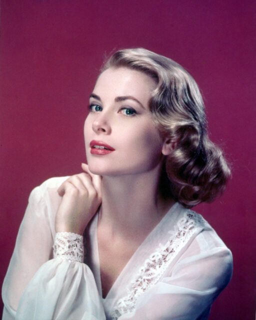 Portrait of Grace Kelly. 