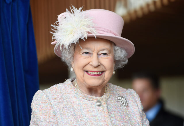 Headshot of Queen Elizabeth II.