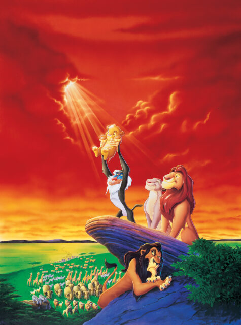 Promotional poster for 'The Lion King.'