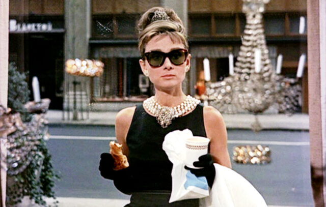 Audrey Hepburn as Holly Golightly in 'Breakfast at Tiffany's'