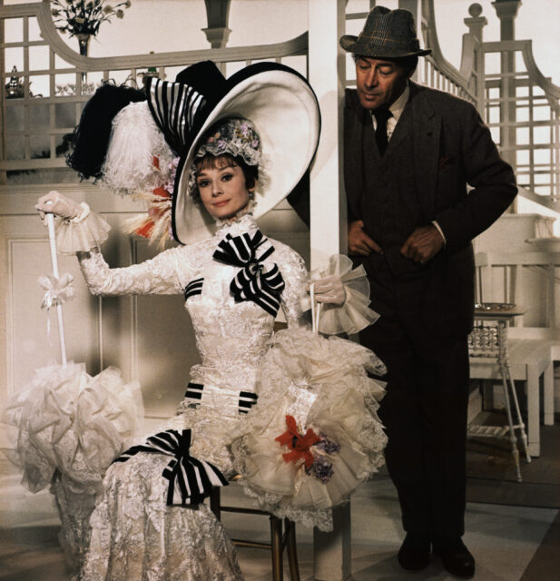 Audrey Hepburn and Rex Harrison in 'My Fair Lady.'