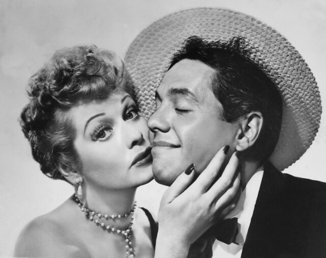 Headshot of Lucille Ball and Desi Arnaz for 'I Love Lucy.'