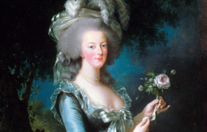 Portrait of Marie Antoinette.