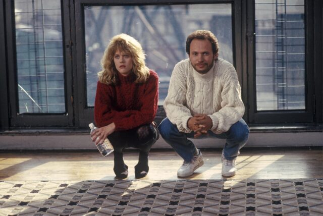 Meg Ryan and Billy Crystal as Sally Albright and Harry Burns in 'When Harry Met Sally...'