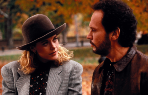 Meg Ryan and Billy Crystal as Sally Albright and Harry Burns in 'When Harry Met Sally...'