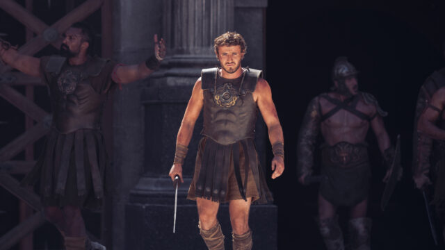 Paul Mescal as Lucius Verus in 'Gladiator II'