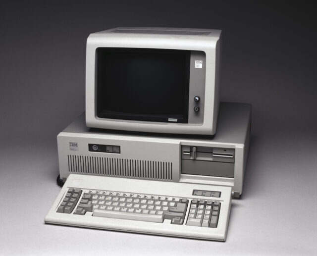 A personal computer.